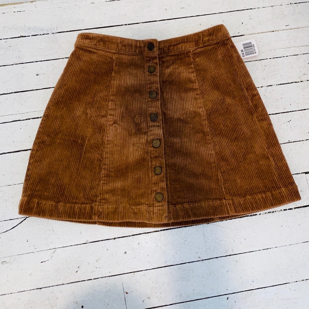Corduroy Skirt